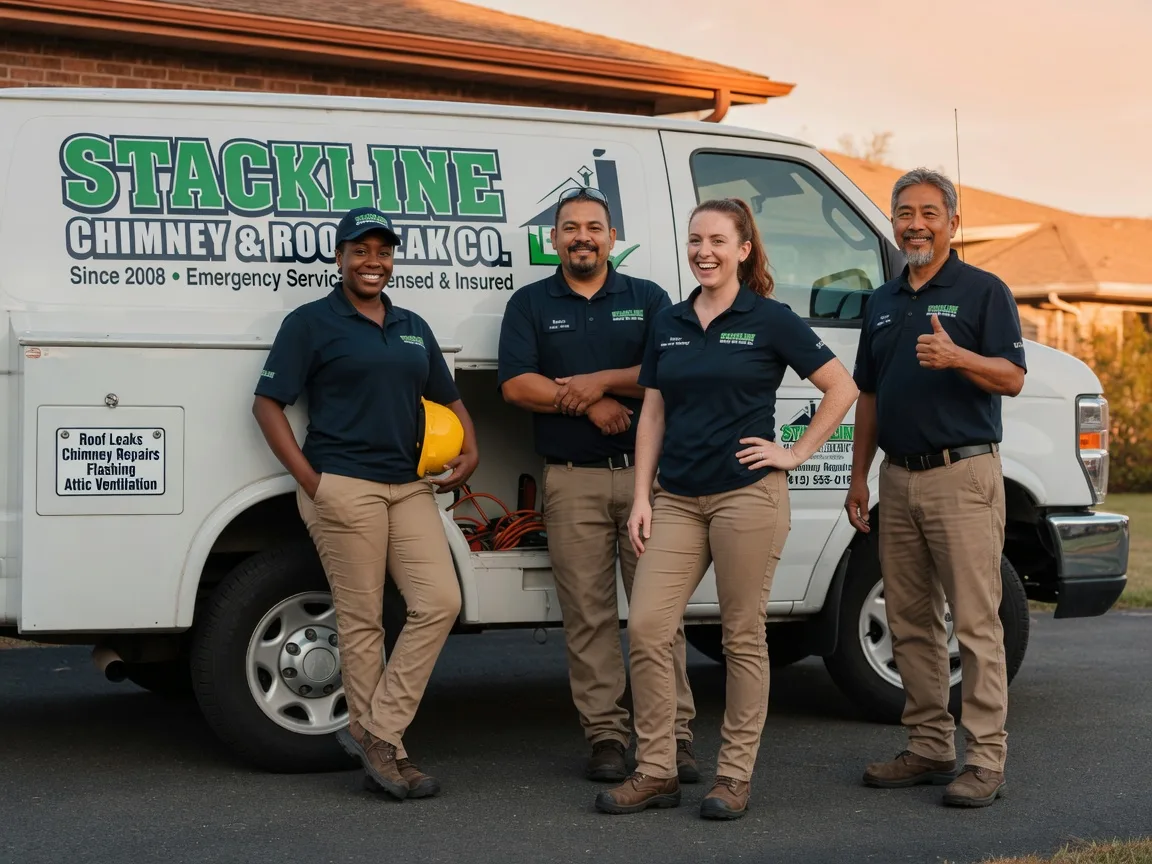 Chimney flashing repair company in Hahnville, LA